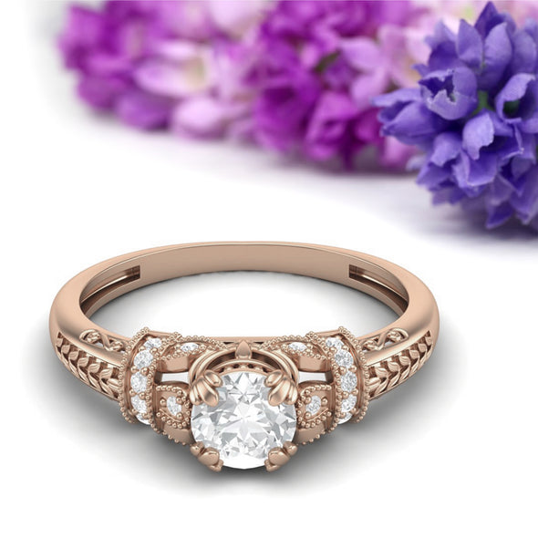 Moissanite Ring
