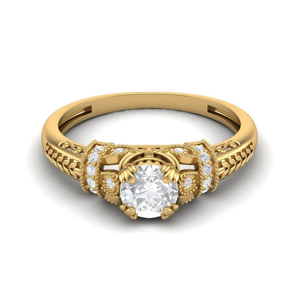 Moissanite Ring