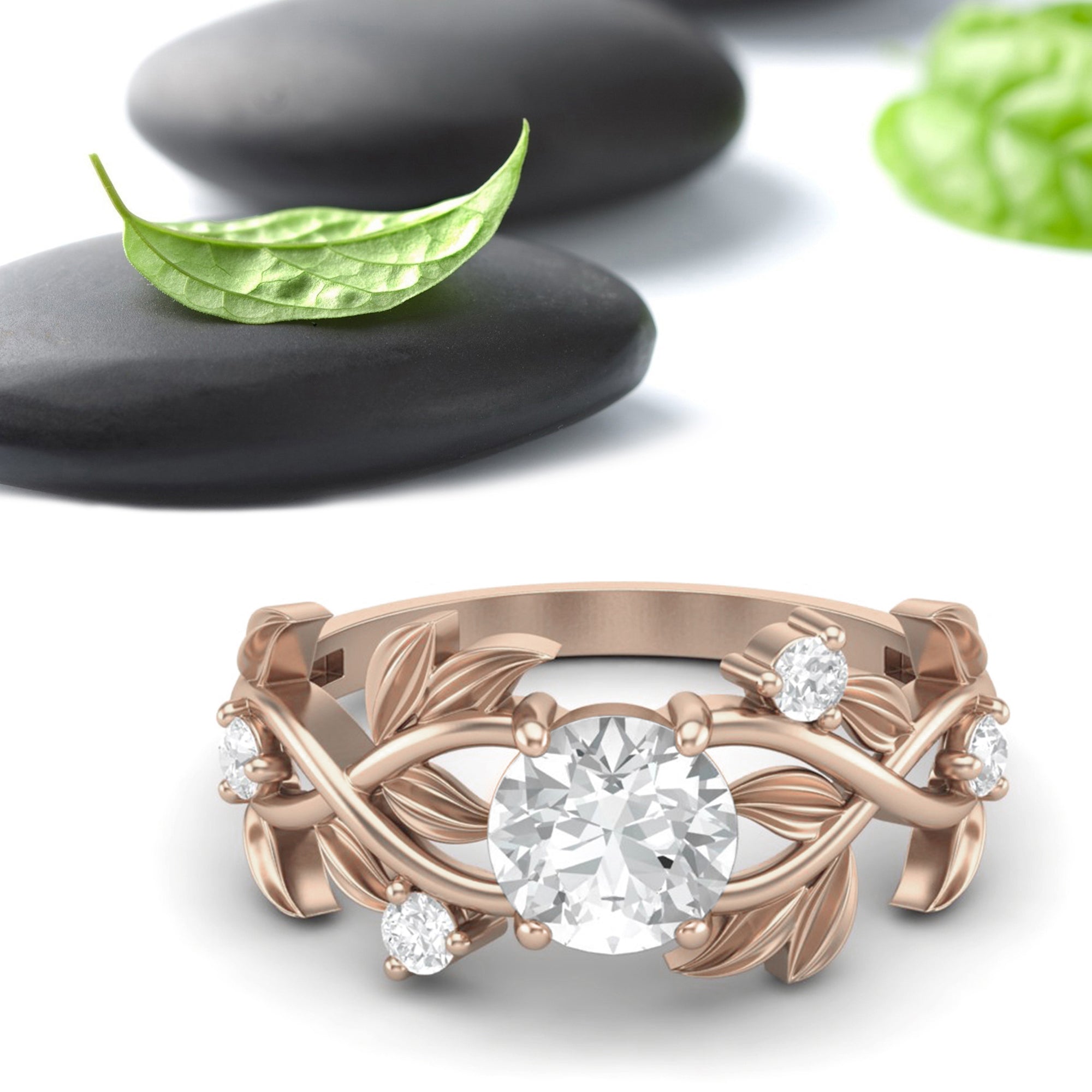 Moissanite Ring