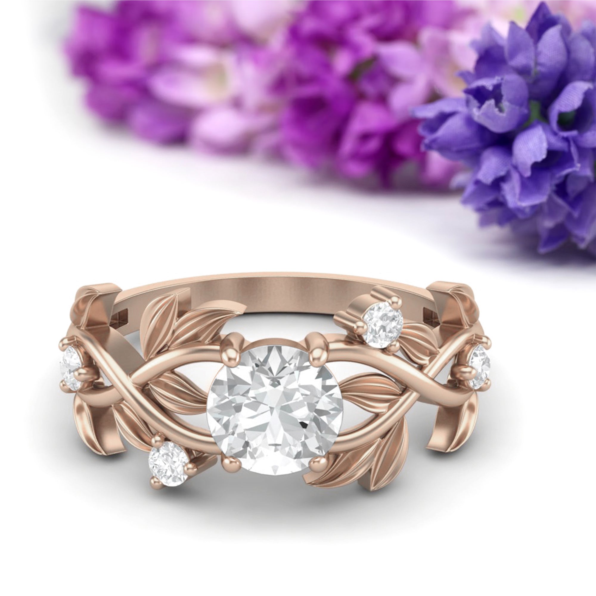 Moissanite Ring