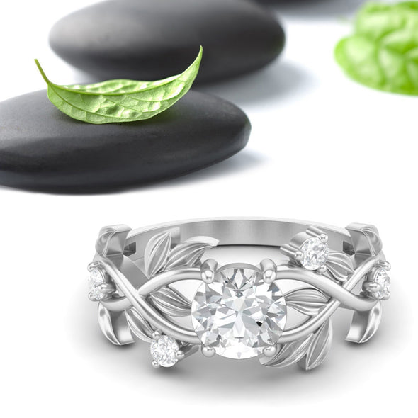 Moissanite Ring