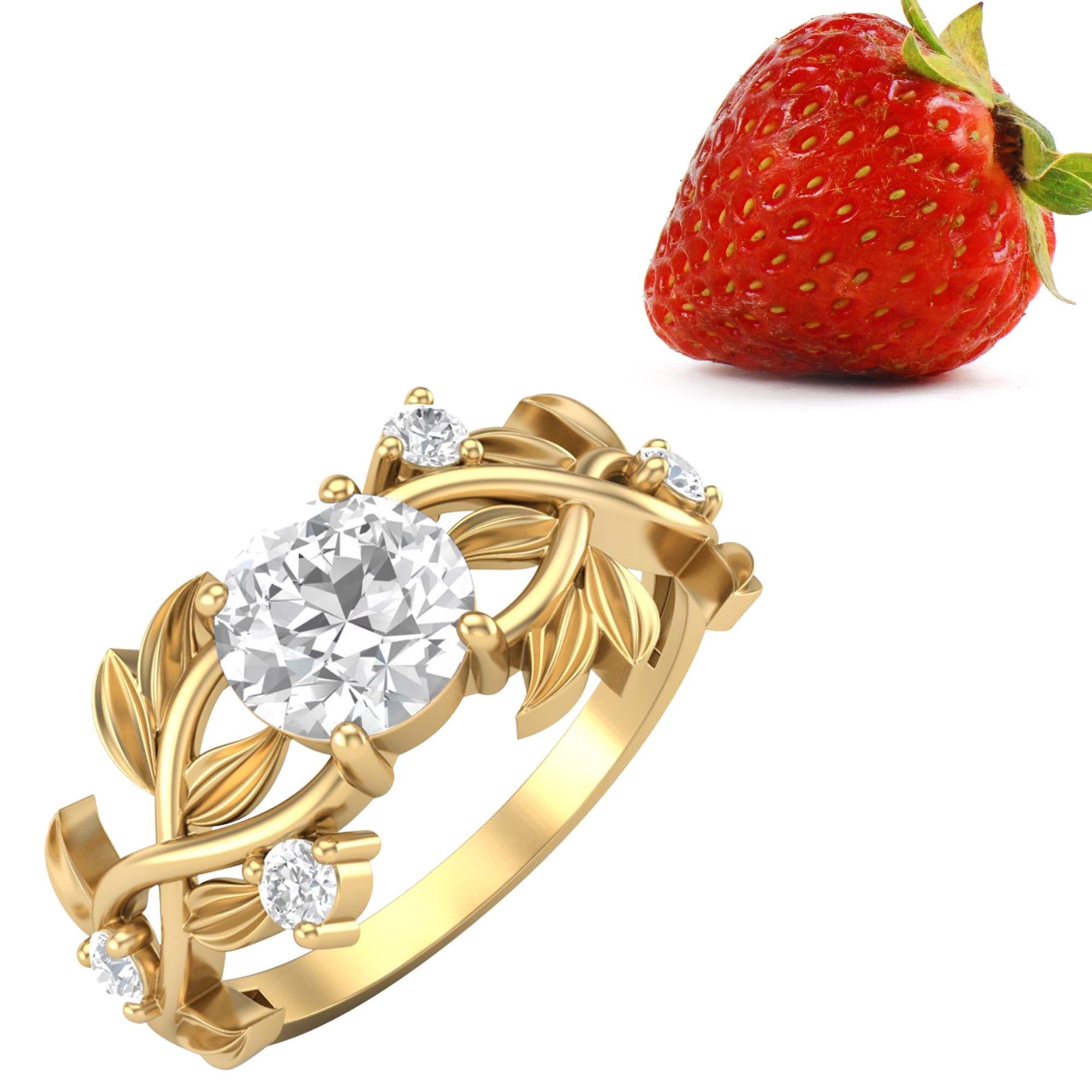 Moissanite Ring