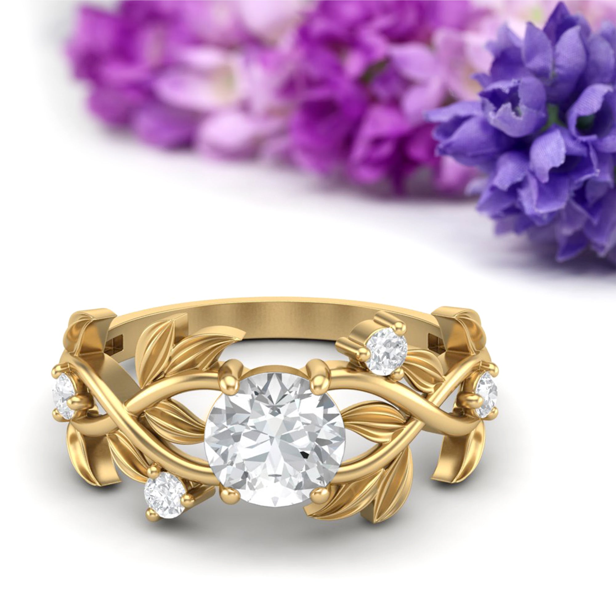 Moissanite Ring