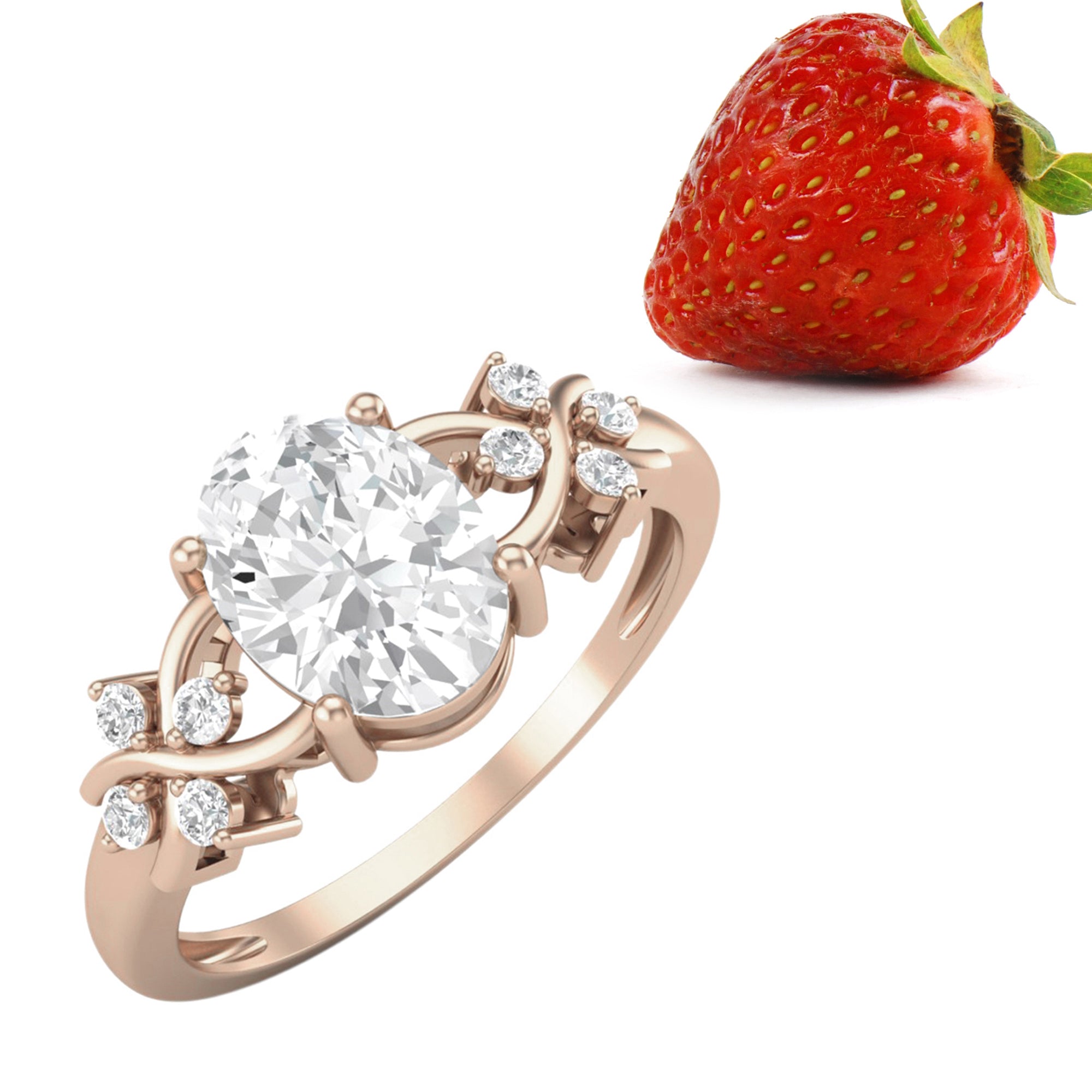 Moissanite Ring