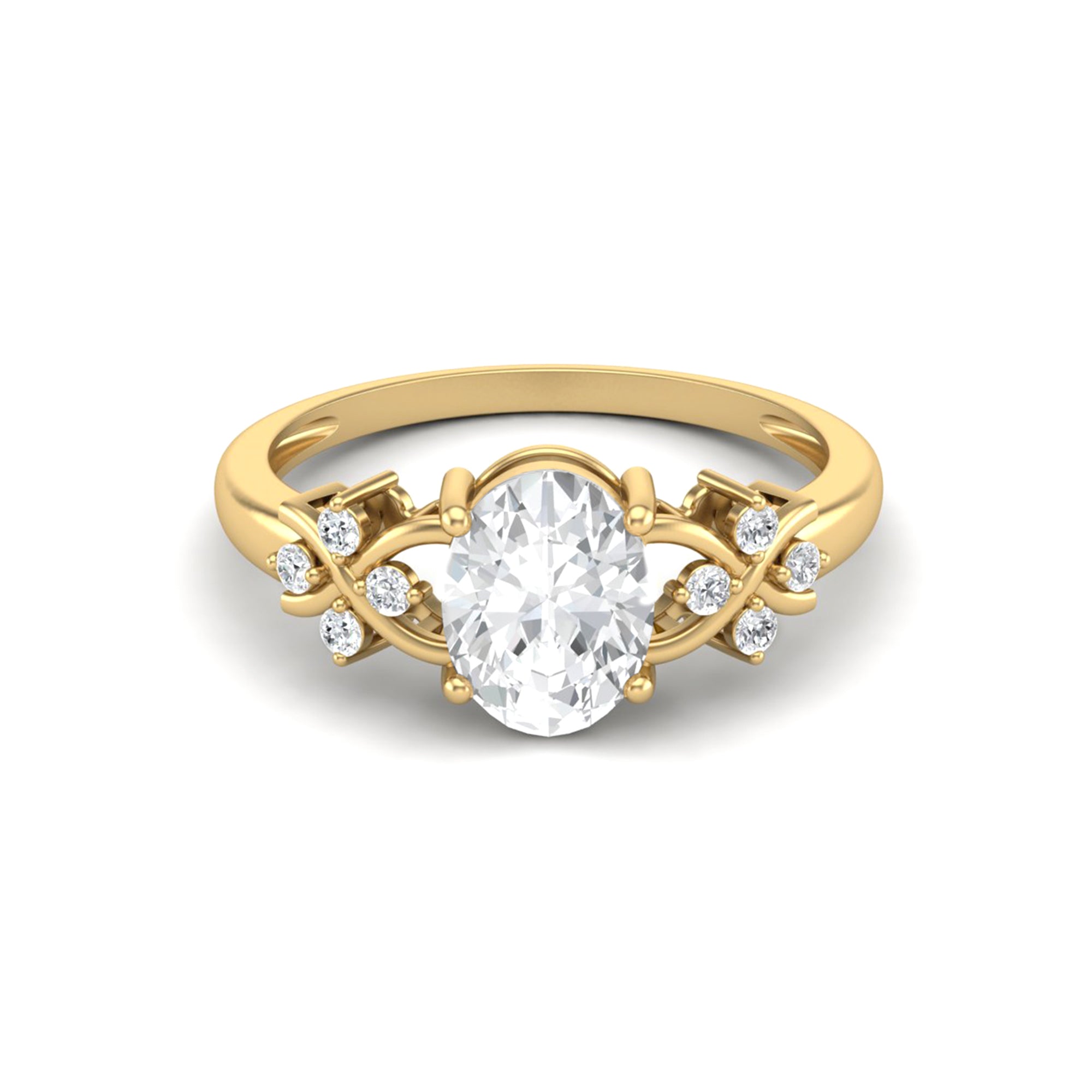Moissanite Ring