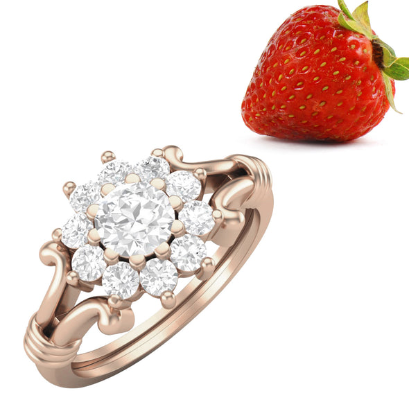 Moissanite Ring