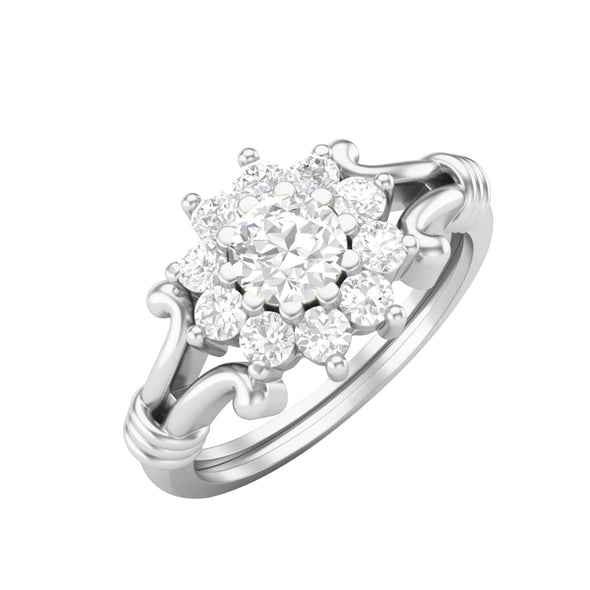 Moissanite Ring