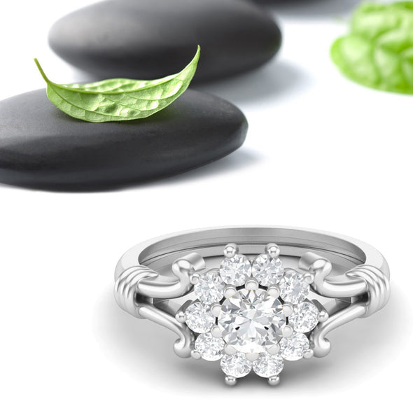 Moissanite Ring