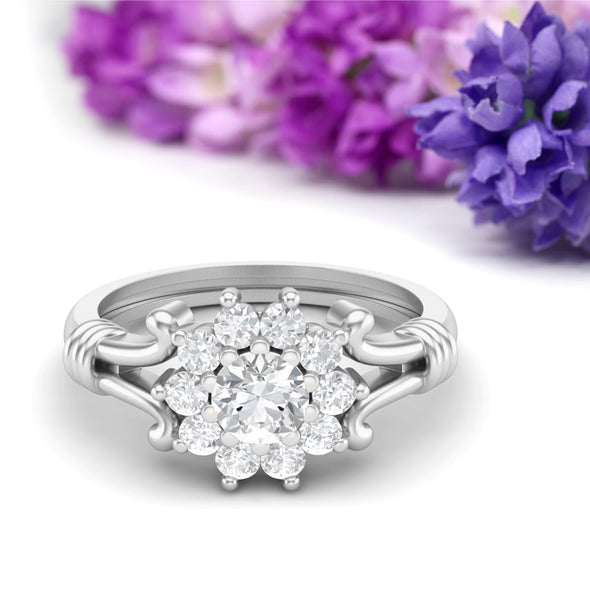 Moissanite Ring
