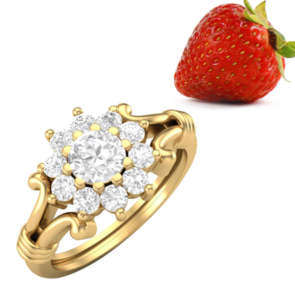 Moissanite Ring