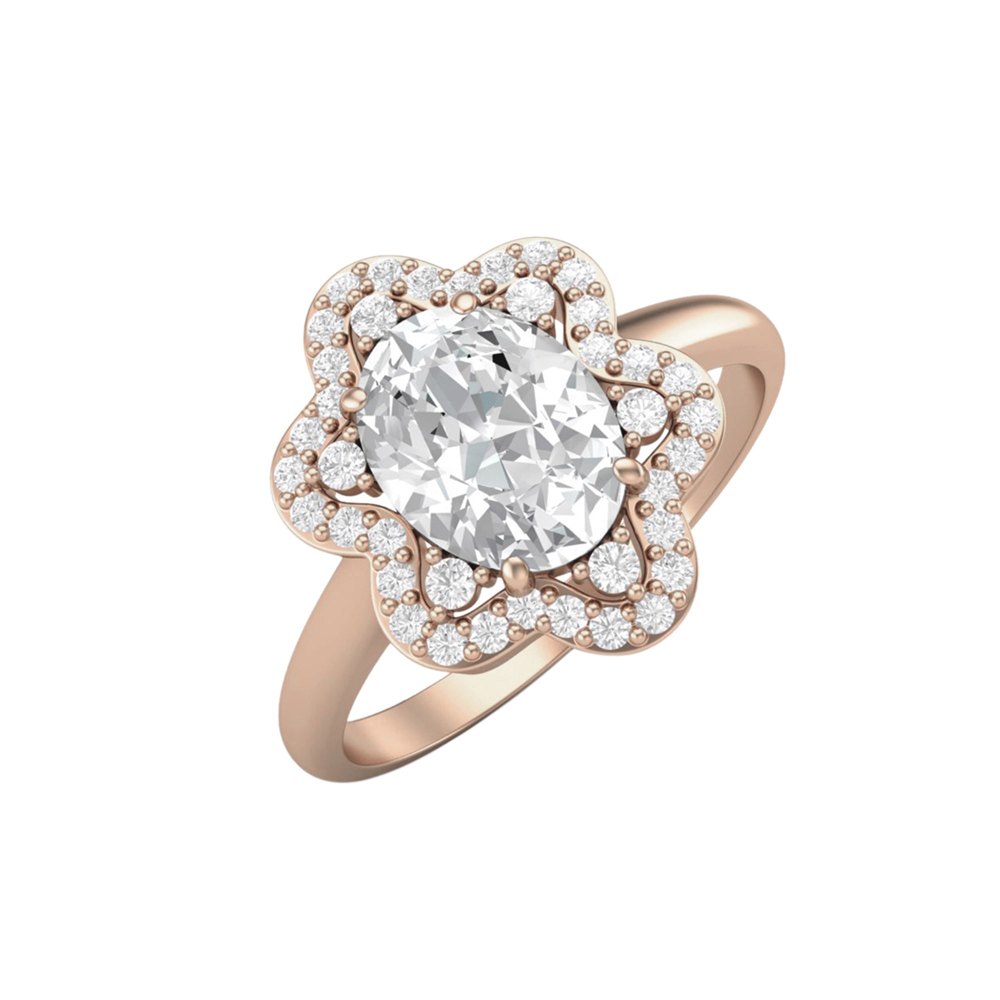 Moissanite Ring