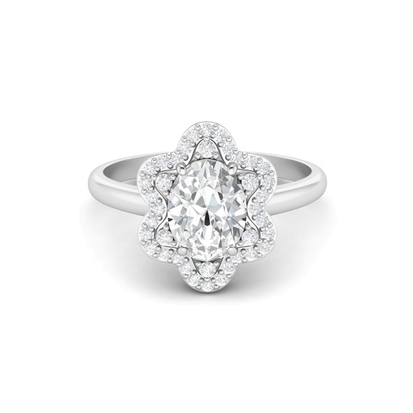 Moissanite Ring