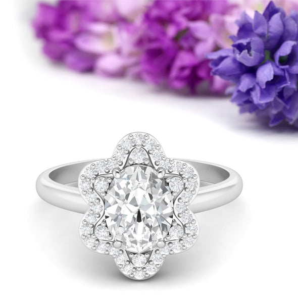 Moissanite Ring