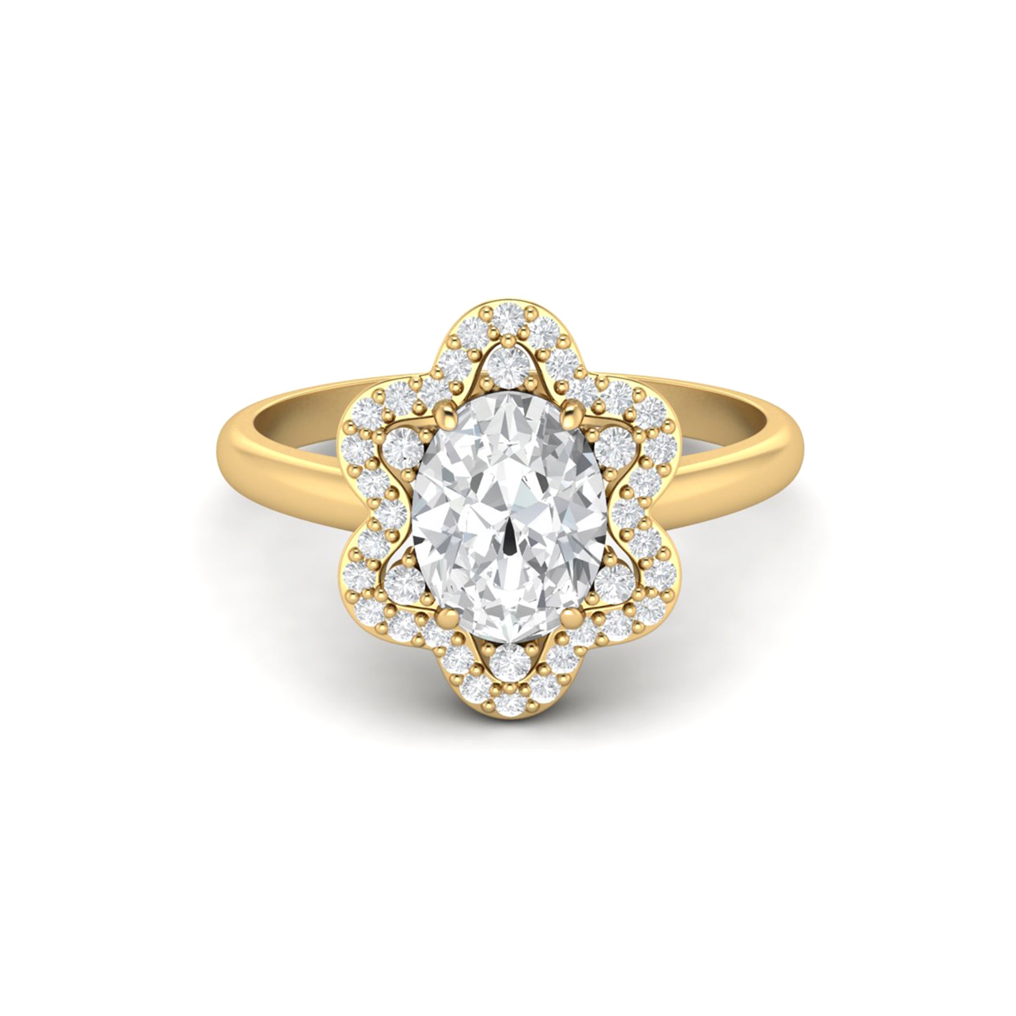 Moissanite Ring