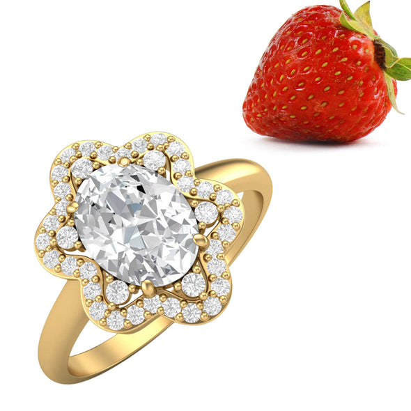 Moissanite Ring
