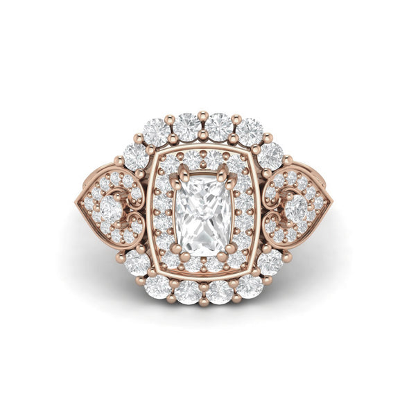 Moissanite Ring