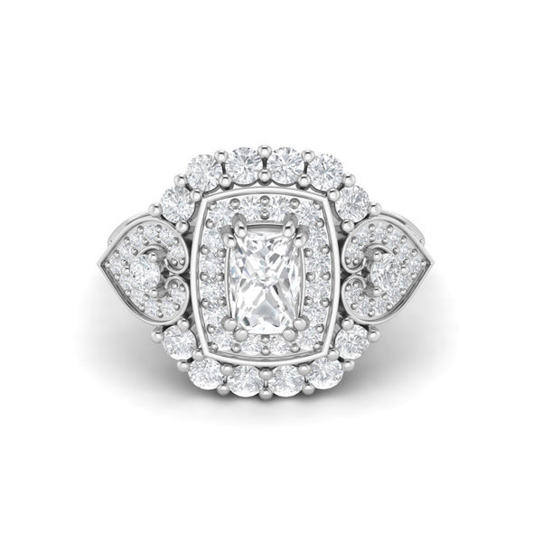 Moissanite Ring