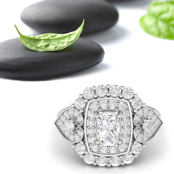 Moissanite Ring