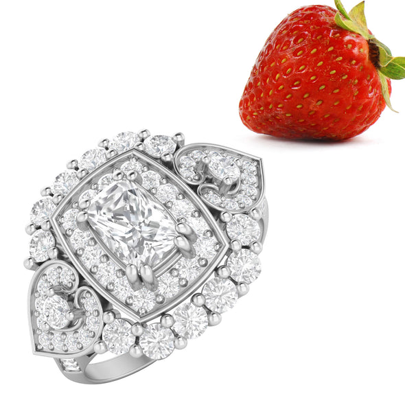 Moissanite Ring
