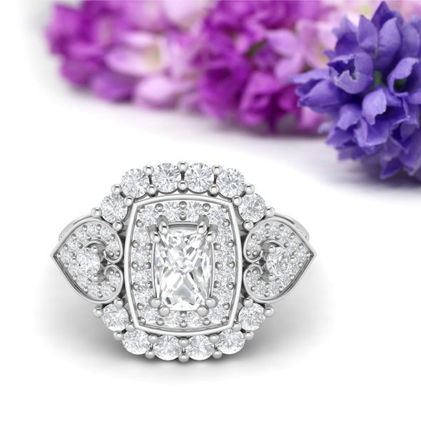 Moissanite Ring