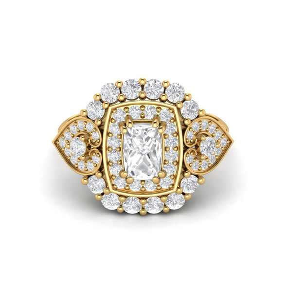 Moissanite Ring