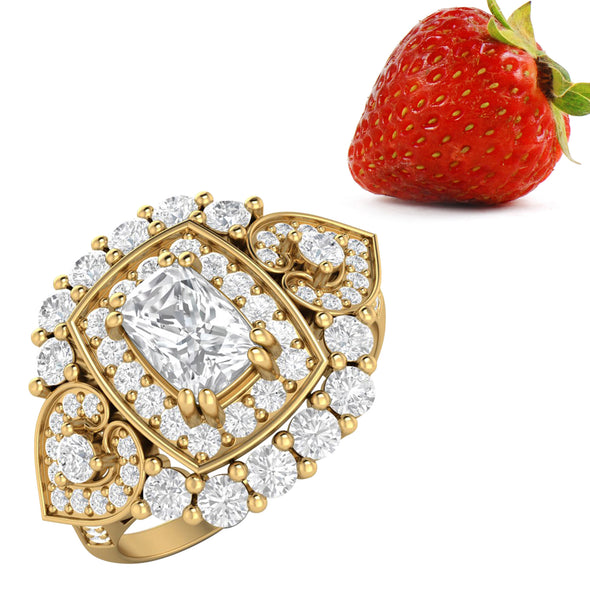 Moissanite Ring