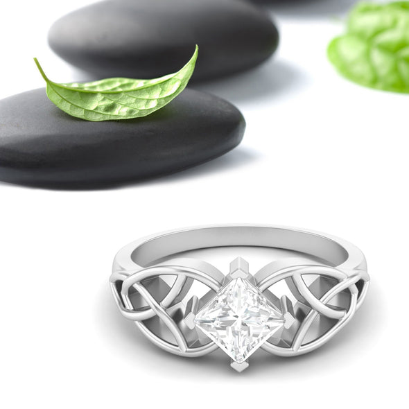 Moissanite Ring