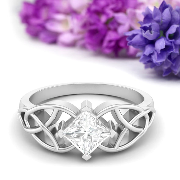Moissanite Ring