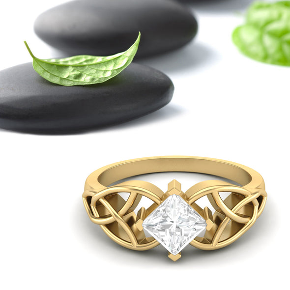 Moissanite Ring
