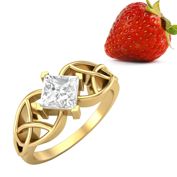 Moissanite Ring