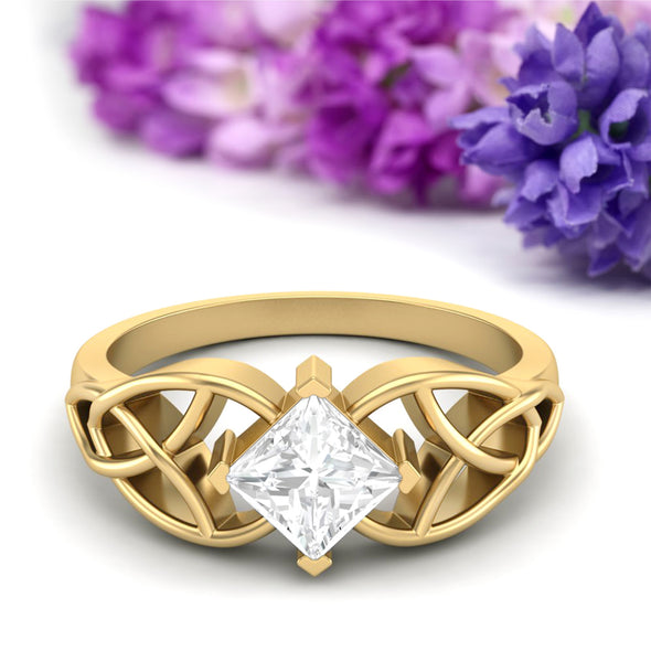 Moissanite Ring