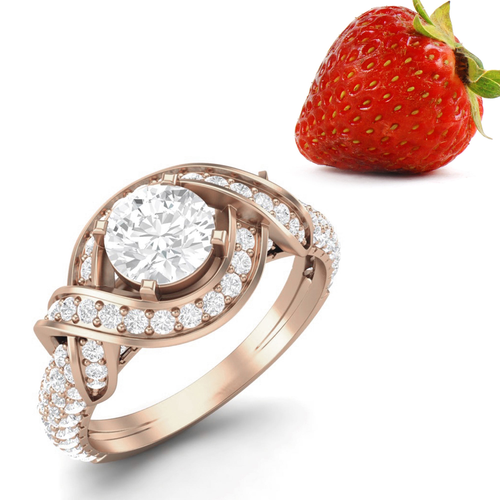 Moissanite Ring