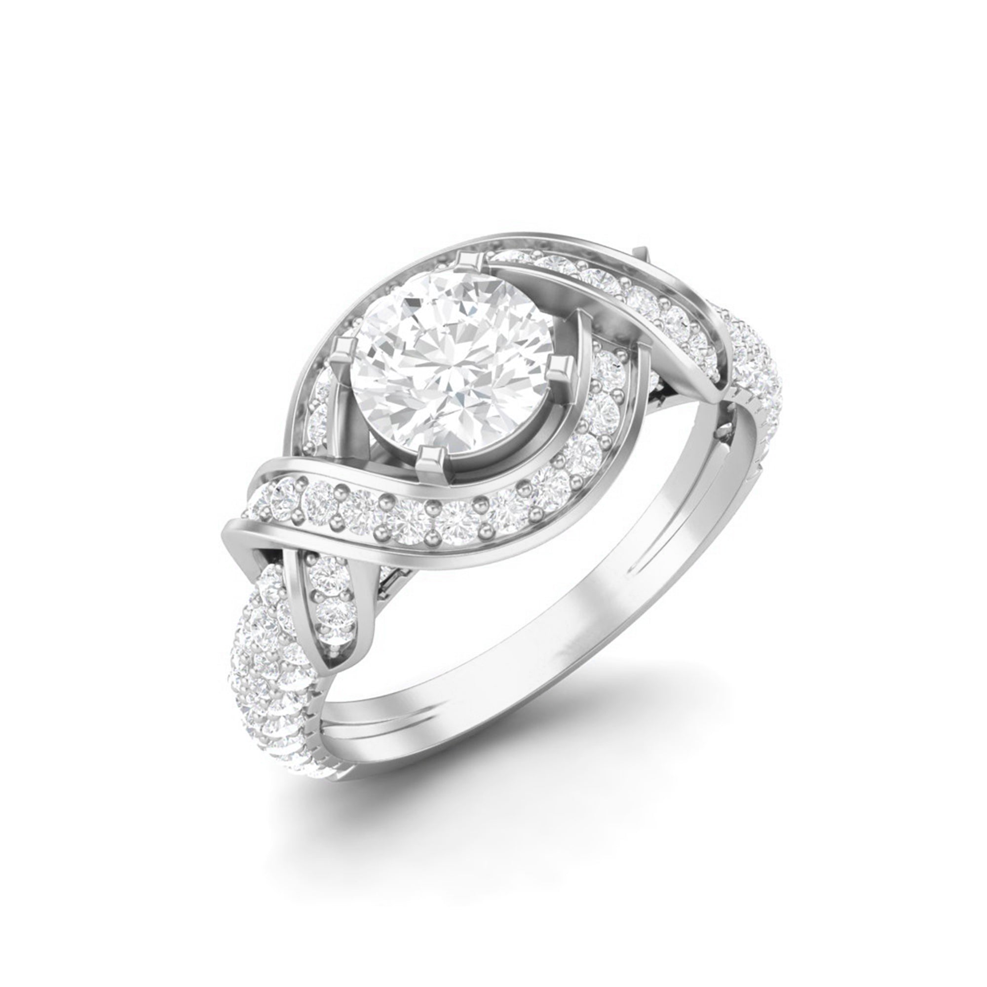 Moissanite Ring