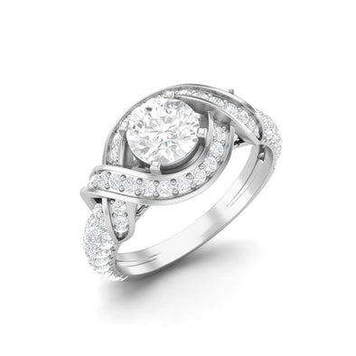 Moissanite Ring