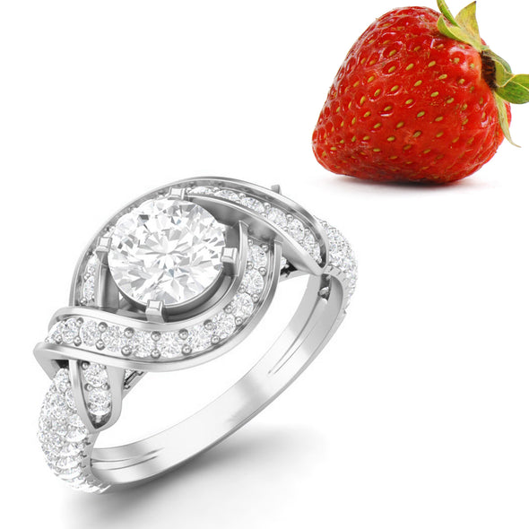 Moissanite Ring