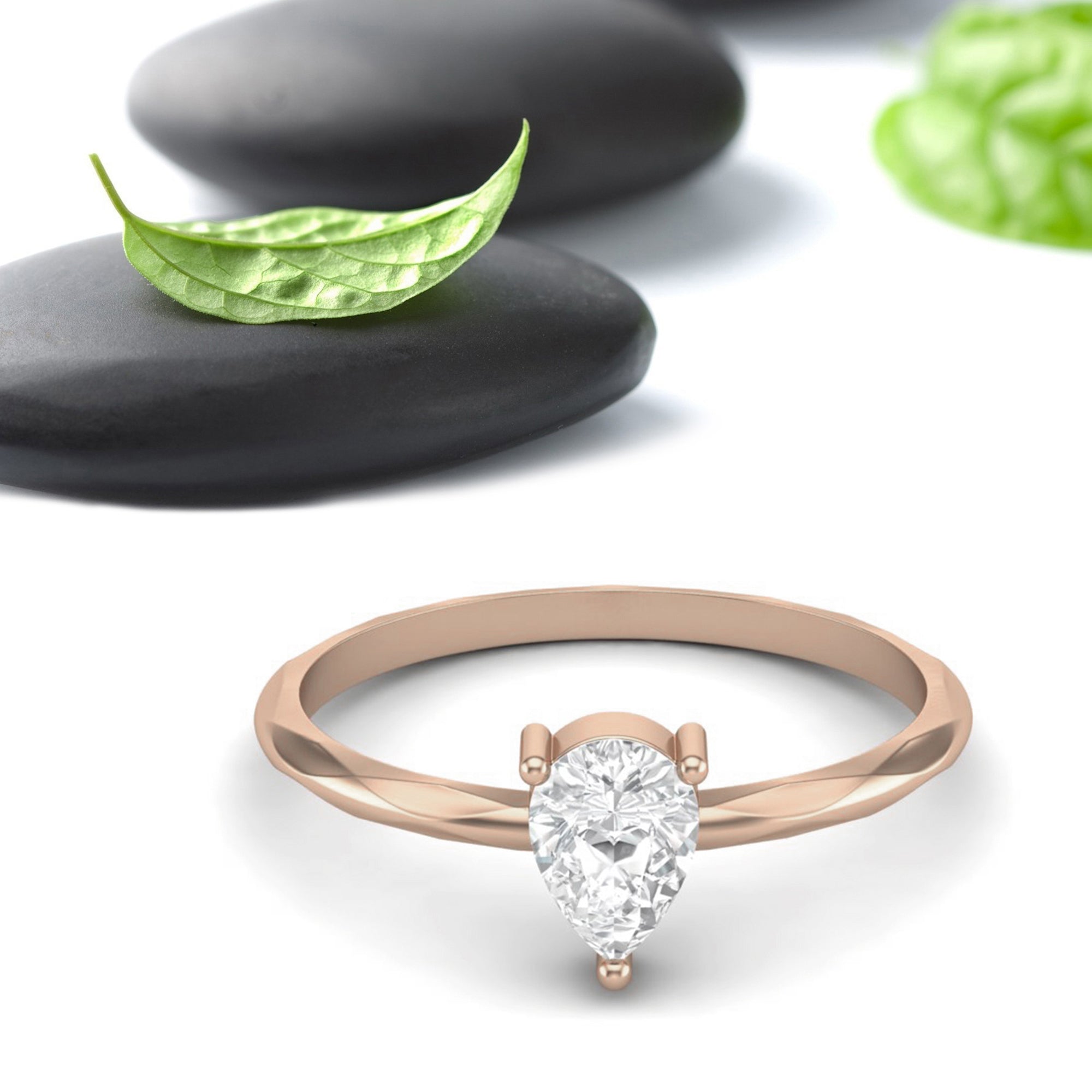 Moissanite Ring