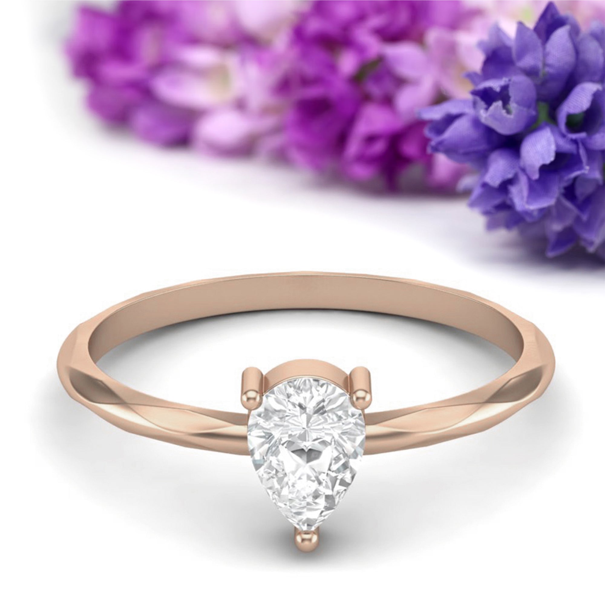 Moissanite Ring