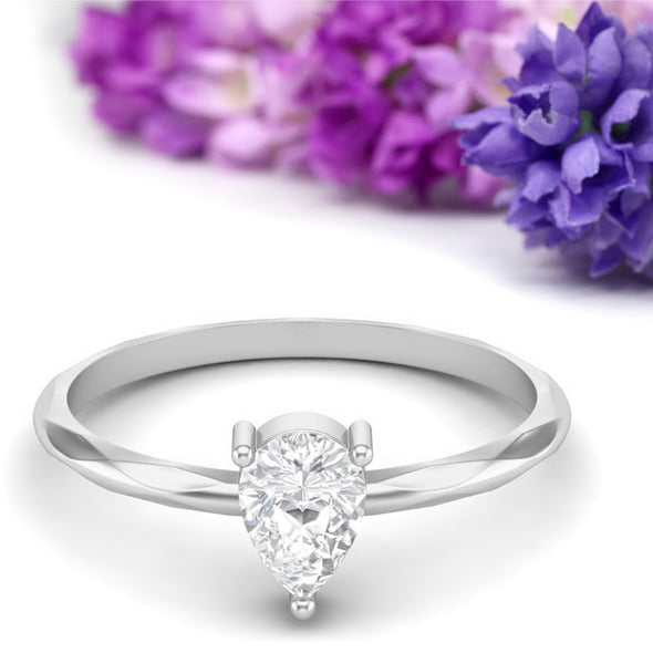 Moissanite Ring
