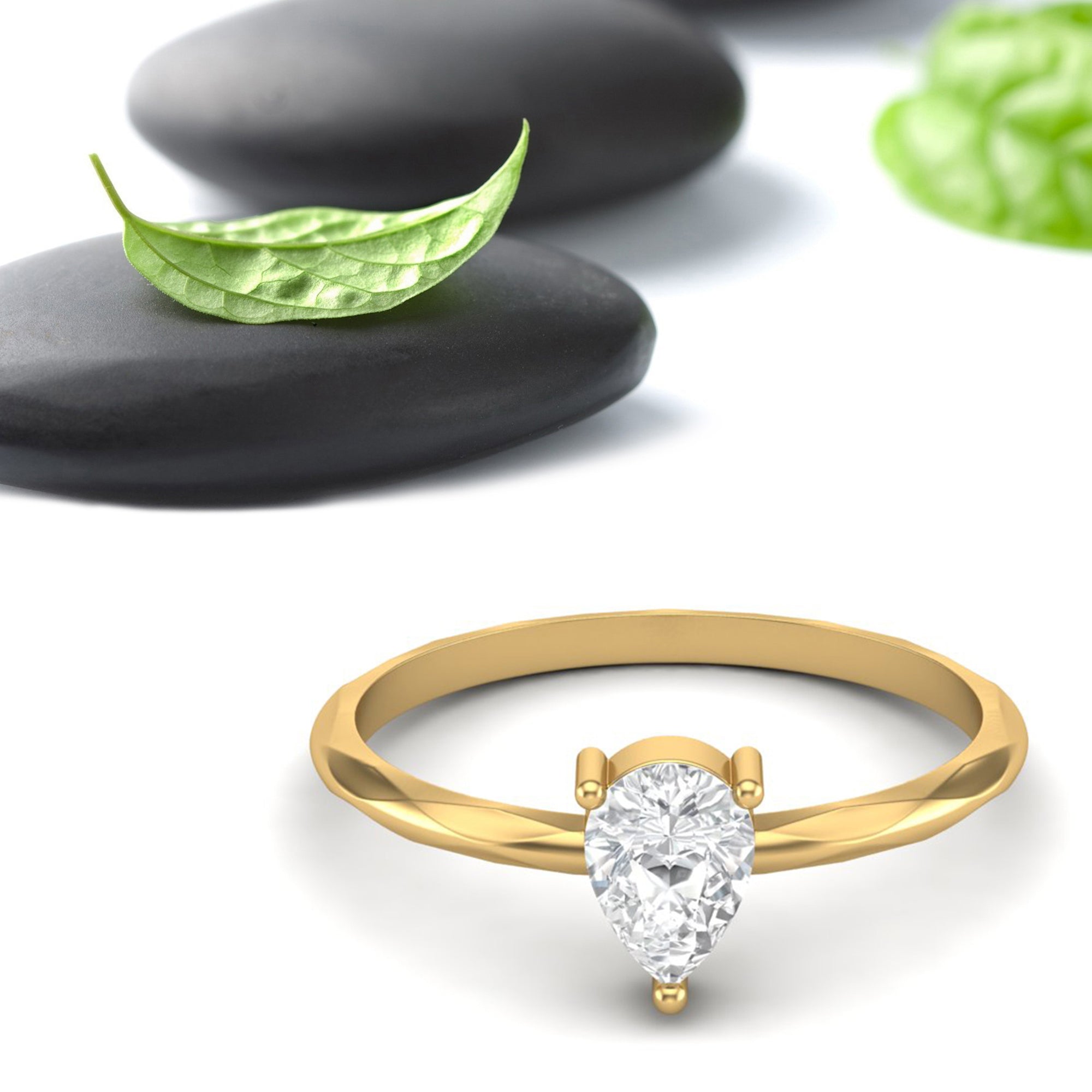 Moissanite Ring