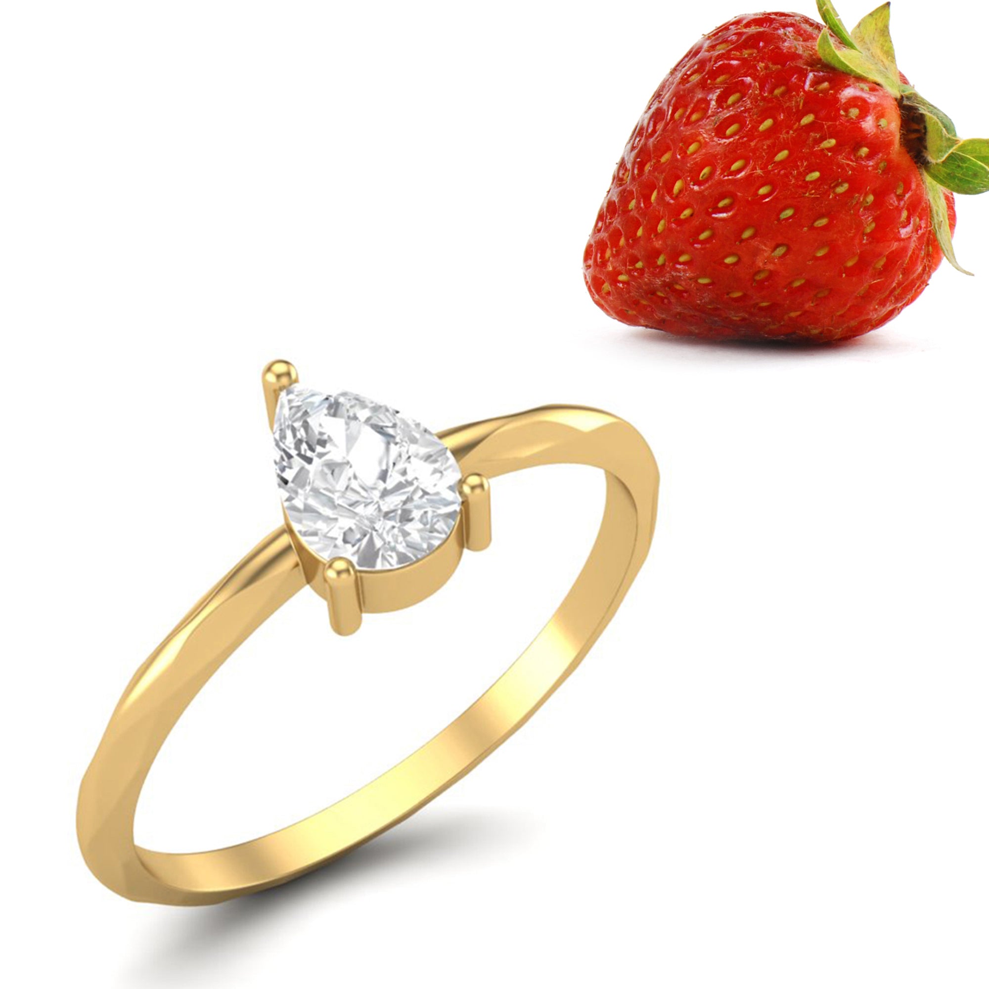 Moissanite Ring