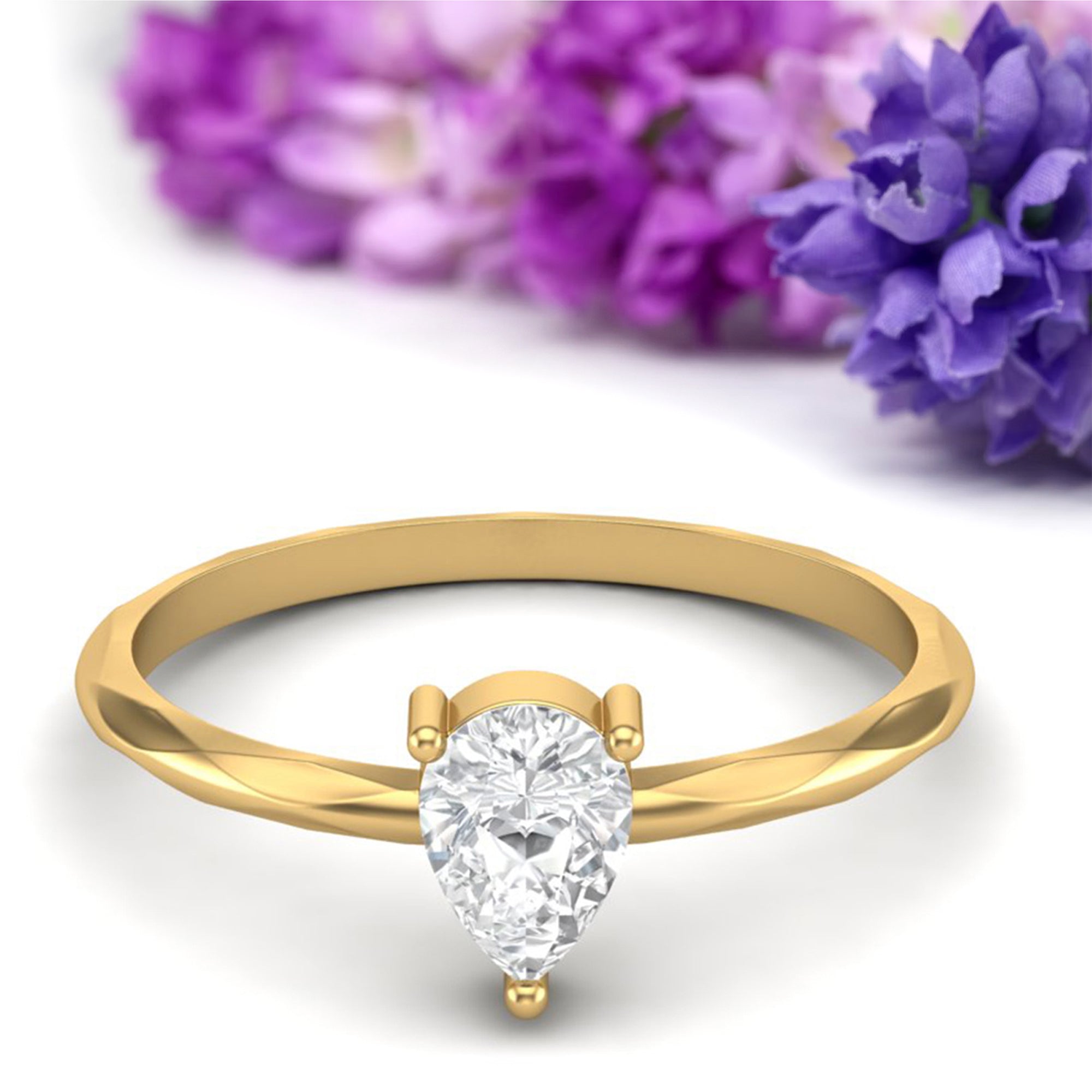 Moissanite Ring
