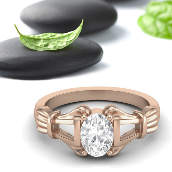 Moissanite Ring