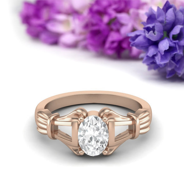 Moissanite Ring