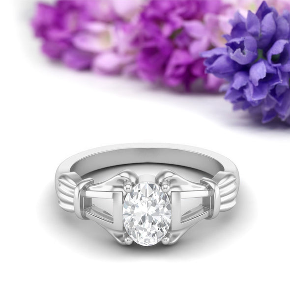 Moissanite Ring
