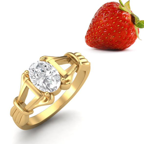Moissanite Ring