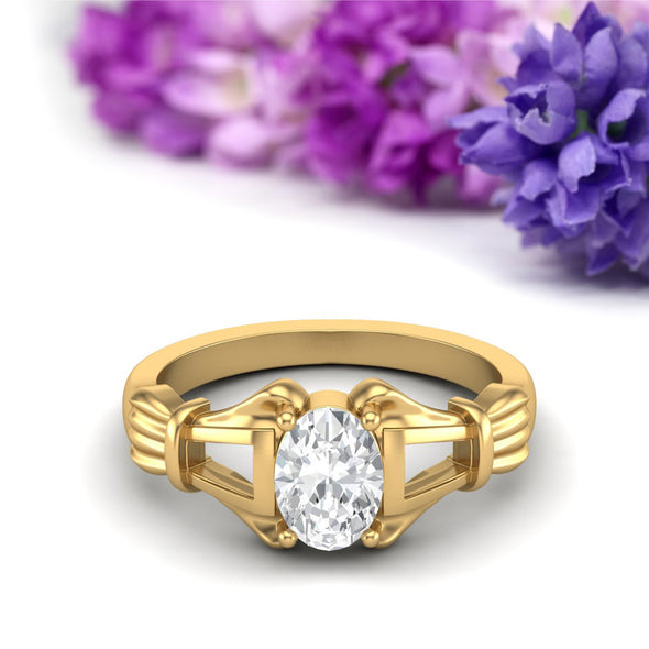 Moissanite Ring