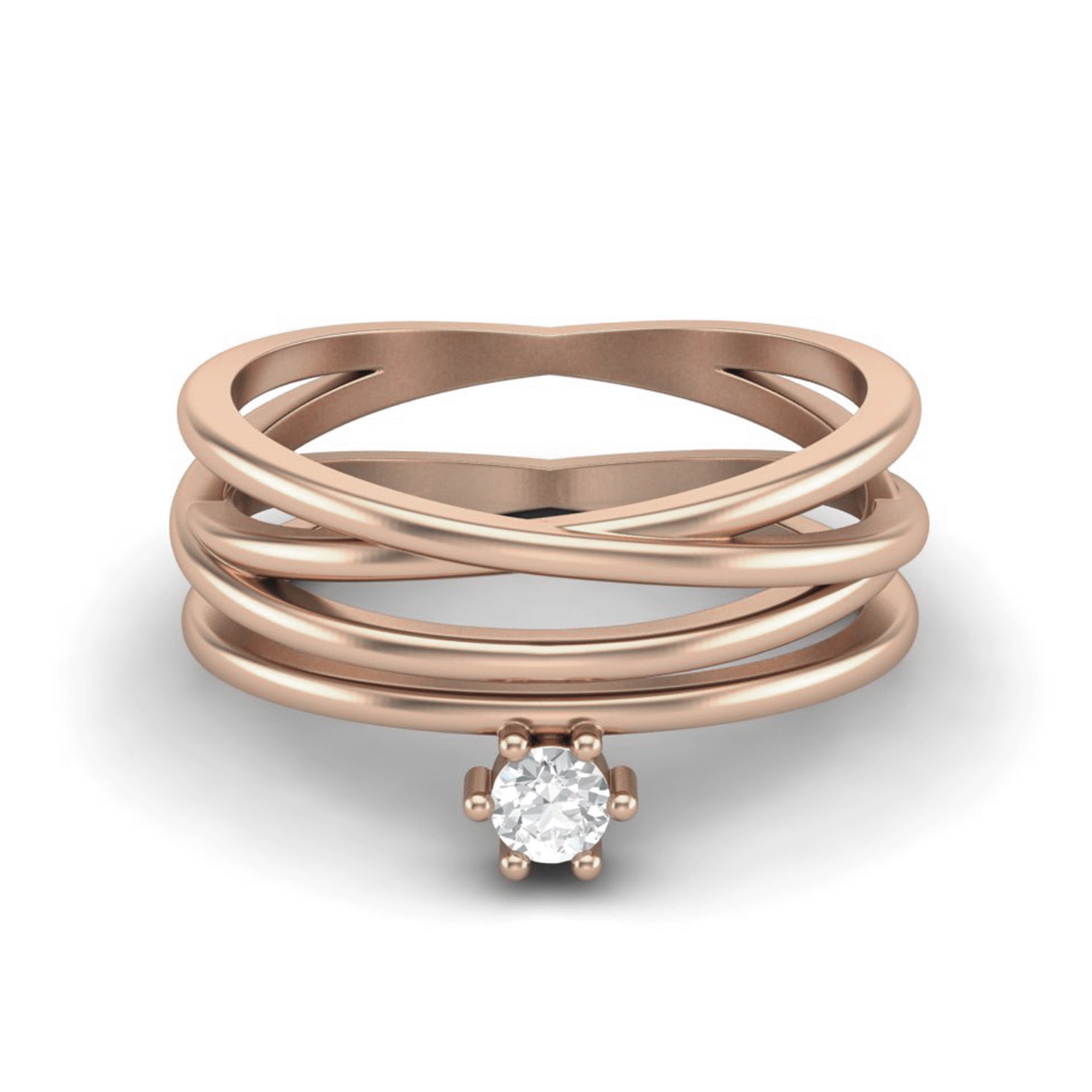 Moissanite Ring