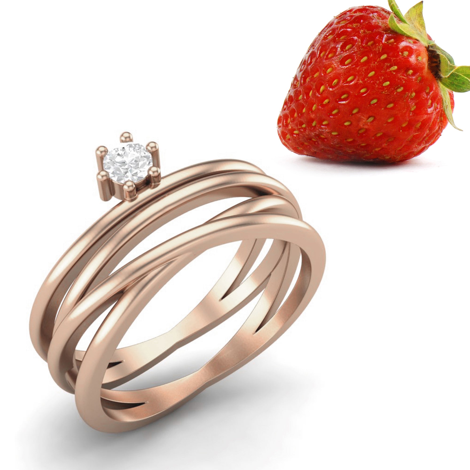 Moissanite Ring