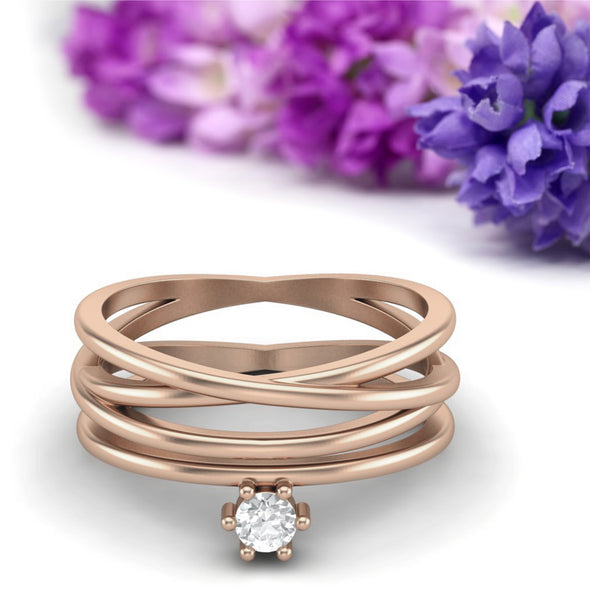 Moissanite Ring