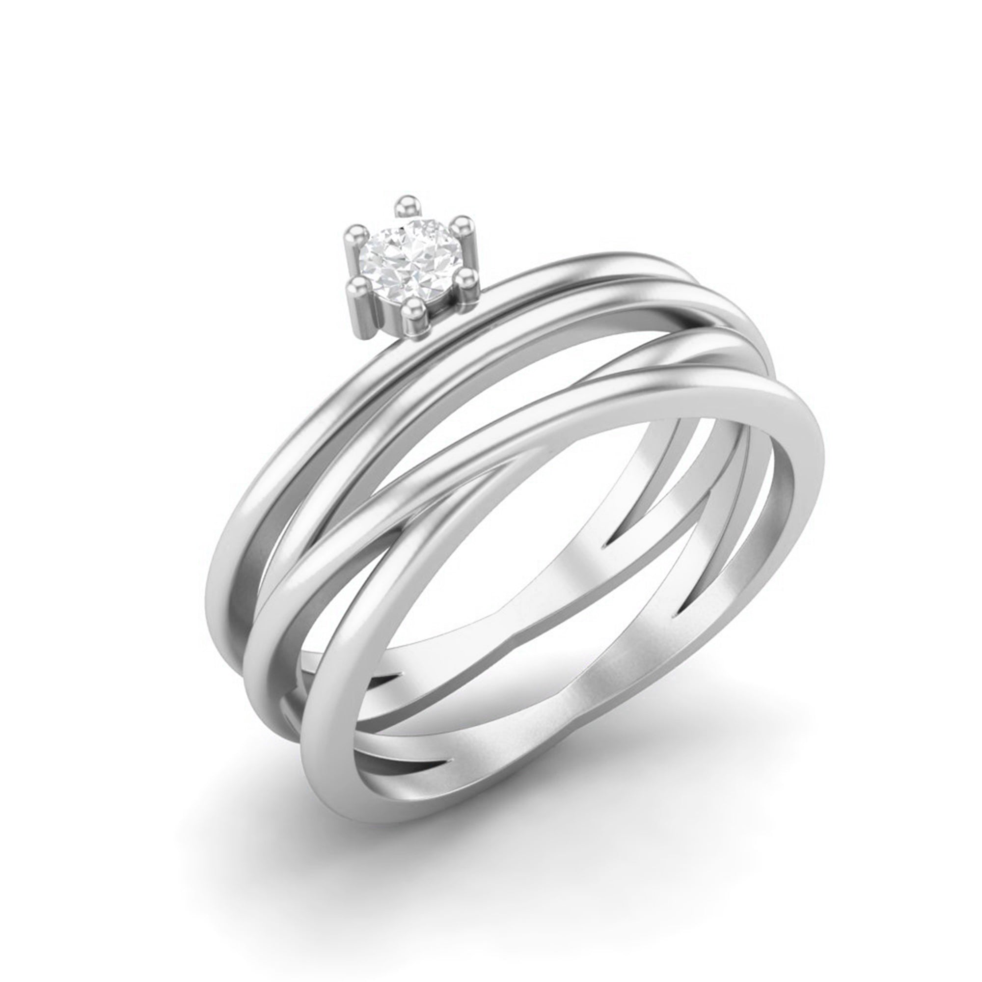 Moissanite Ring